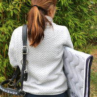 Sweat Pénélope Pépita Grijs Sweat Pénélope Pépita Grijs