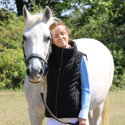 Mouwloze bodywarmer Longueil Paddock Sports Zwart