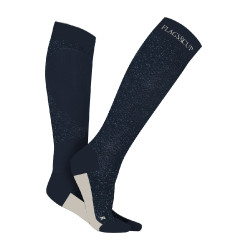 Damessokken Akaa Flags & Cup Marineblauw