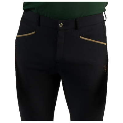 Broek Flags & Cup Brando heren Bleu marine