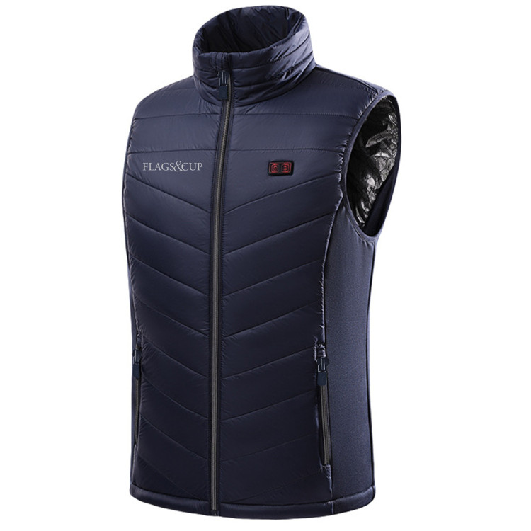 Verwarmde mouwloze bodywarmer Espoo Flags & Cup