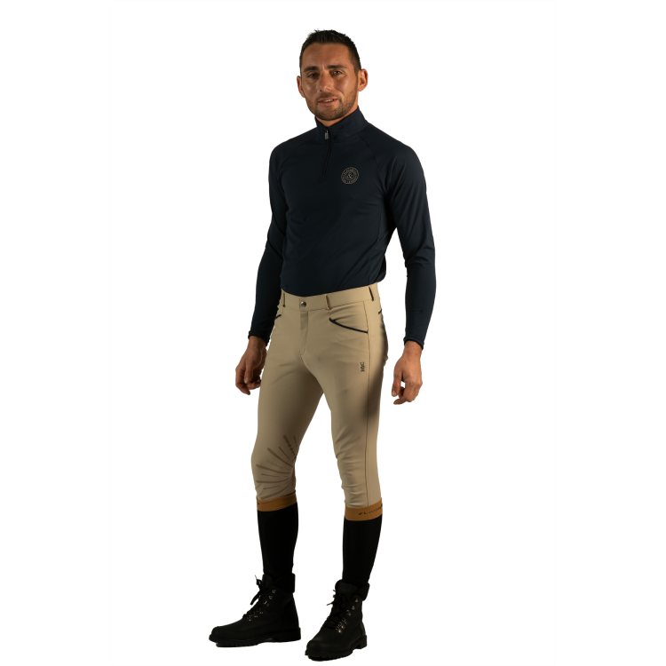 Ademend technisch poloshirt voor heren Sampio Flags & Cup