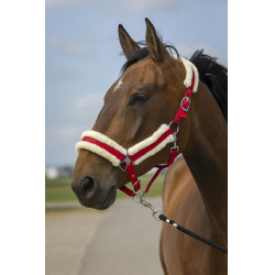 Halster Equithème Nylon Schapenvacht