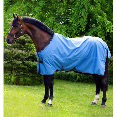 Couverture Horseware Amigo Hero 900 50g Bleu colonie/ gris