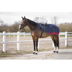 Zadeldeken Equithème Tyrex 1200D met fleecevoering Zadeldeken Equithème Tyrex 1200D met fleecevoering