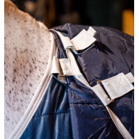 Liner Horseware 400g Eco Sarcelle eco print / grijs Blauw Liner Horseware 400g Eco Sarcelle eco print / grijs Blauw