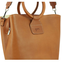 Tas Pénélope Emeline Cognac Bruin