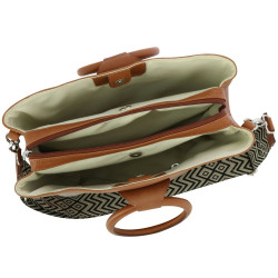 Tas Pénélope Emeline Cognac Bruin