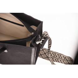 Handtas Pénélope Romane Zwart