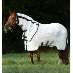 Rambo Natura Summer 0g vliegendeken met halsstuk Horseware