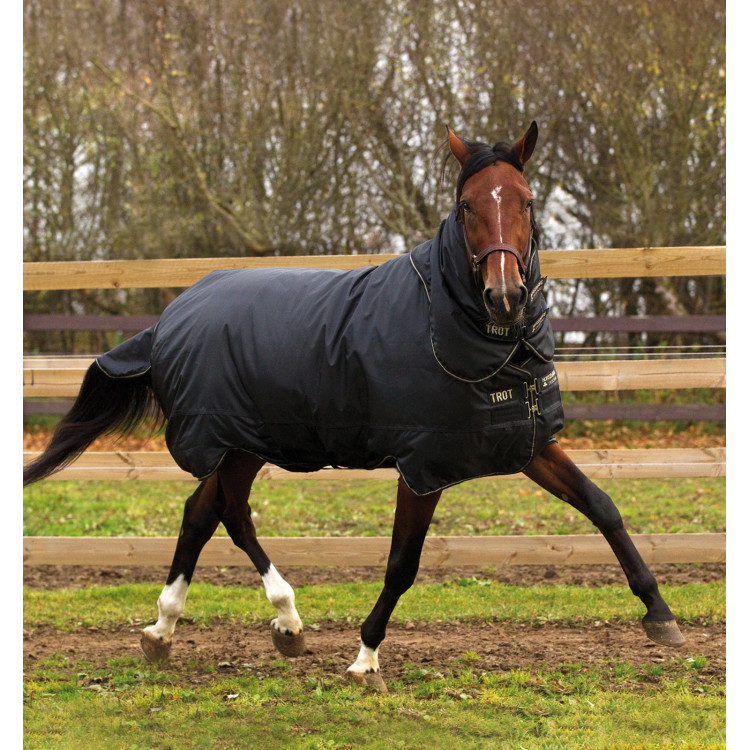 Horseware Trot Plus deken met halsstuk 350g Horseware Trot Plus deken met halsstuk 350g