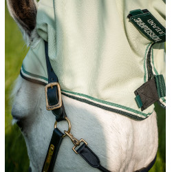 Volledige deken Horseware Rambo Hoody XL 0g Groen / salie