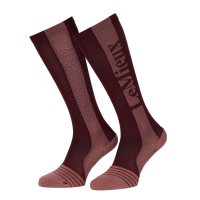 LeMieux Performance siliconen sokken Merlot Rood LeMieux Performance siliconen sokken Merlot Rood