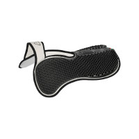 Acavallo schokdemper met schoftuitsparing, traagschuim, achterste verhoger Wit