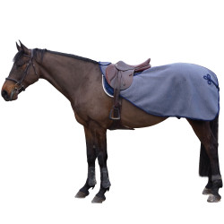 Polar Fleece Dekje Met Brandenburg Canter Polar Fleece Dekje Met Brandenburg Canter