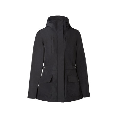 Winterjas Horze dames Jadine Zwart Winterjas Horze dames Jadine Zwart