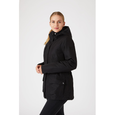 Winterjas Horze dames Jadine Zwart Winterjas Horze dames Jadine Zwart