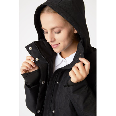 Winterjas Horze dames Jadine Zwart Winterjas Horze dames Jadine Zwart