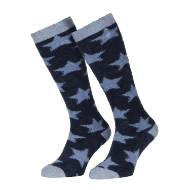 LeMieux Fluffies Sasha Star Sokken Atlantisch blauw