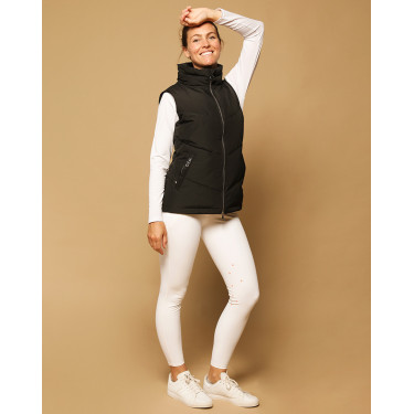 Mouwloze bodywarmer GEM Stella Zwart Mouwloze bodywarmer GEM Stella Zwart