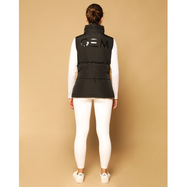 Mouwloze bodywarmer GEM Stella Zwart Mouwloze bodywarmer GEM Stella Zwart