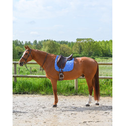 Zadeldek GEM Love dressuur Blauw Frankrijk