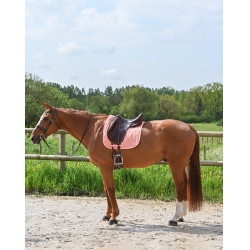 Zadeldek GEM Love dressuur Koraal Zadeldek GEM Love dressuur Koraal