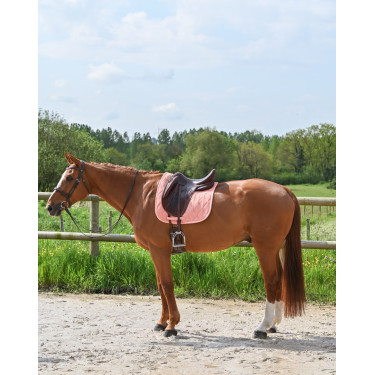 Zadeldek GEM Love dressuur Koraal Zadeldek GEM Love dressuur Koraal