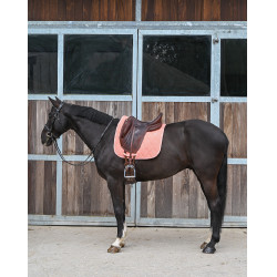 Zadeldek GEM Love dressuur Koraal Zadeldek GEM Love dressuur Koraal
