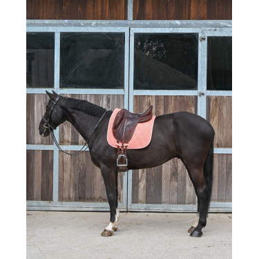 Zadeldek GEM Love dressuur Koraal Zadeldek GEM Love dressuur Koraal