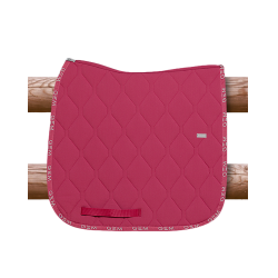 Zadeldek GEM Love dressuur Framboos Rood