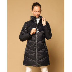 Lange donsjas GEM Tower Marineblauw