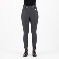 HV Polo Favourite Highwaist FullGrip rijlegging Donker zand Grijs