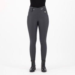 HV Polo Favourite Highwaist FullGrip rijlegging Zinkgrijs