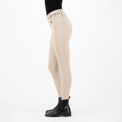 HV Polo Favourite Highwaist FullGrip rijlegging Walnoot Beige HV Polo Favourite Highwaist FullGrip rijlegging Walnoot Beige