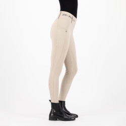 HV Polo Favourite Highwaist FullGrip rijlegging Walnoot Beige HV Polo Favourite Highwaist FullGrip rijlegging Walnoot Beige