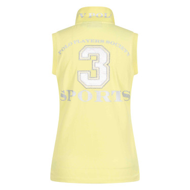 Polo Favouritas zonder mouwen HV Polo Limonade Geel