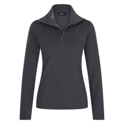 Tech top HV Polo Darlene Zinkgrijs Beige