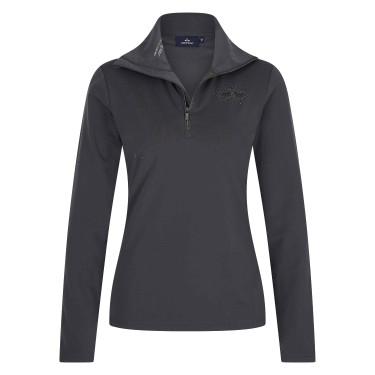 Tech top HV Polo Darlene Zinkgrijs Beige