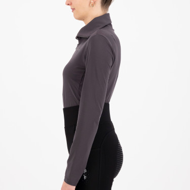 Tech top HV Polo Darlene Zinkgrijs Beige