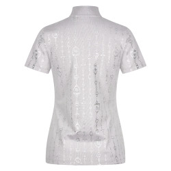Top met korte mouwen HV Polo Jolie Parelgrijs
