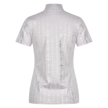 Top met korte mouwen HV Polo Jolie Parelgrijs