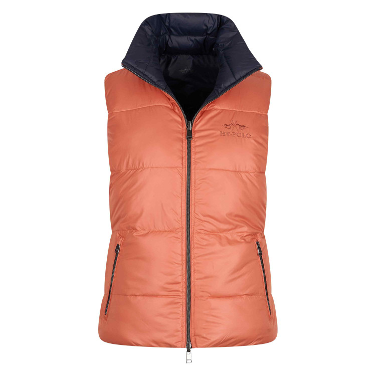 Mouwloze omkeerbare bodywarmer HV Polo Claire