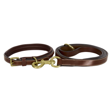 Halsband van de hond HV Polo Legacy Bruin