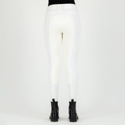 Euro-Star Arielle Competition Grip Connect Full rijbroek Wit