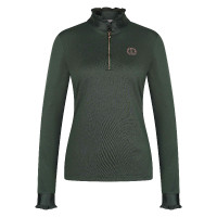 Top Imperial Riding Anna lange mouwen Diep woud