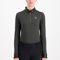 Top Imperial Riding Anna lange mouwen Diep woud Groen Top Imperial Riding Anna lange mouwen Diep woud Groen