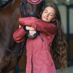 Parka tech Imperial Riding Jolly Donkerroze Parka tech Imperial Riding Jolly Donkerroze