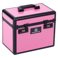 Poetsbox Imperial Riding Shiny small Roze / zwart