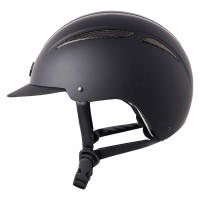 Imperial Riding Olania Deluxe helm met kleine klep Zwart Imperial Riding Olania Deluxe helm met kleine klep Zwart